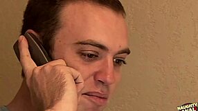 Valentine's Birthday Surprise Deepthroat Anal Toy Double Penetration