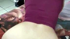 Think your stepmom won't fuck you rough in living room pov?