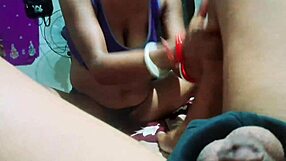 Stepson Gropes Busty Stepmom's Big Tits and Pussy on Crowded Bus Ride