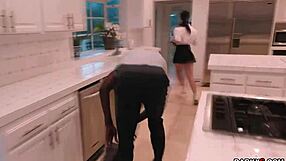 james brown plowing wide spread white pussy with monster cock