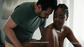 white stepdads pervert ebony teen into rough submission