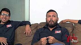 redhead venezuelan hosts casting for two peruvian newcomers