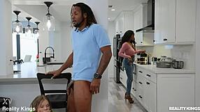 Why Skip Dinner When She Rides Your Cock Cowgirl In The Kitchen?