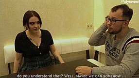 she makes her husband watch girlfriend peg him with strapon while she dominates!!