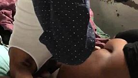 EATING PUSSY UPSIDE DOWN ON HEADSTAND