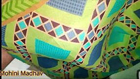 Random Store Guy Pounds Indian Beauty in Green Saree Costume Dirty Hindi Audio