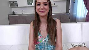 i finger her big ass then first anal gape cum in mouth 18yo