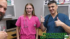Nurse Tyler Lynn Dominates Dr Canada in Fetish Hospital Play