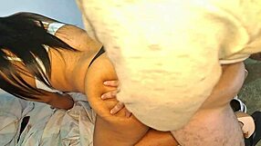 Big ass prostitute begs for doggy anal in heels