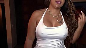 Think my step-sis will notice if i shake this huge brazilian ass on your cock behind her back?