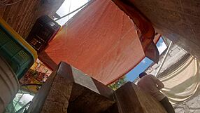 Sneaky Brother-in-Law Films Latina Campesina Upskirt Peek