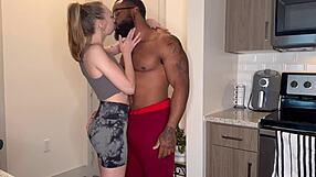 petite breezy bri gets her tight pussy stretched by client's massive black cock