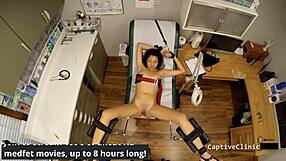 yasmine woods spreads shaved pussy missionary with toys backstage screaming