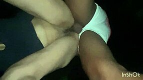 Hairy amateur anal assfucking quickie deep in the wild bush