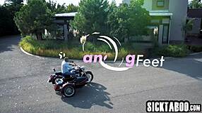 Nata Ocean Petite Teen Sucks Boyfriend's Huge Cock!