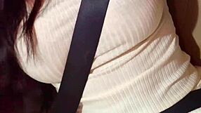 Old Cuck Hubby Watches Wife Flash and Humiliate Him on Her Birthday