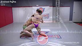 Agatha Delicious Daisy Ducati wrestle scissor facesit?