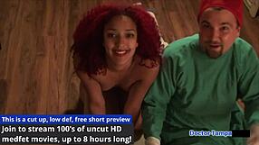 Dr Tampa rams gloves deep in Daisy Ducati's exam spread