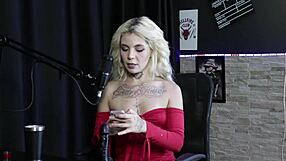 kyra teaches hot anal blowjob moans in red sheer 😍🍑💦