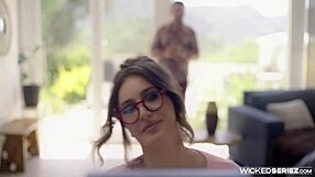 Shy Petite Blonde Teen Deepthroats Hardcore Before Wild Kissing Fuck