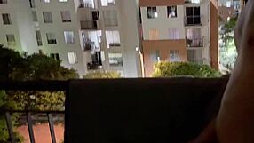 did you see me jerk off on hotel balcony cumming twice in bathroom??