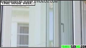 stepsister makes stepbrother do chores then licks his cock pussy fucked pov taboo hardcore