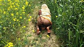 Desi Teen Fucks Outdoors In Hindi Public Spot