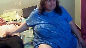 hottest chubby milf slurps cum down throat