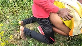 Desi Teen Fucks Outdoors In Hindi Public Spot