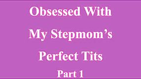 obsessed with stepmom coco vandi's perfect tits while she moans and screams pov