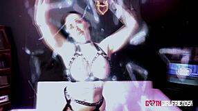 Curvy Brunette Pays for Big Cock Deepthroat Doggystyle Pounding