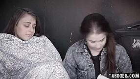 evelyn claire whispers to gia derza come lick my pussy off the streets taboo style