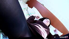 Shy Japanese Housewife's Hairy Pussy Seduces Stranger for Deep Creampie Cheat