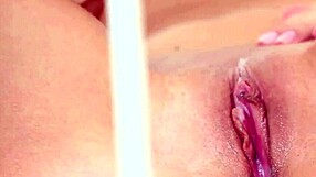 Get up close to her ass and pussy tease