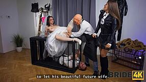 bride4k i'm obsessed with this married bride's deepthroat blowjob fun in wedding dress