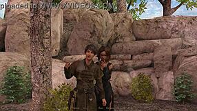 she bends over showing off her huge ass for intense blowjob play