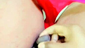 Rubbing Limp Little Clitty Desperately Until Pissing Explodes Everywhere!