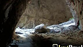 hot skinny babe bent over assfucked doggystyle at beach cowgirl blowjob