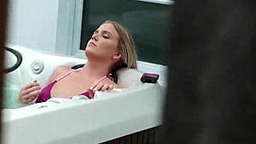 Blonde Teen Craves Deepthroat Cock in Hidden Public Spot