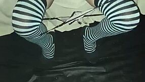 damn, this mature busty milf whore rubs her big clit til she squirts hard