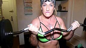 i'm so horny after this intense milf workout damn