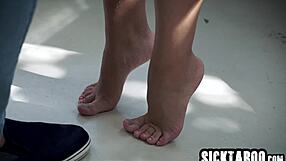 Nata Ocean Petite Teen Sucks Boyfriend's Huge Cock!