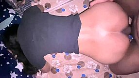 boss sneaks big cock into horny indian maid pussy for squirting ride