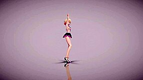 mmd r18 apple pie twirls micro bikini tiny skirt sexy