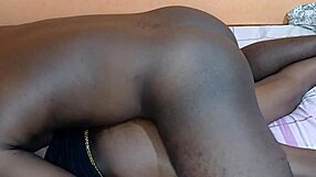 petite ebony stepsister shares sweet moments at home