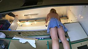 im so excited about this dumb sexy hostess upskirt voyeur pov