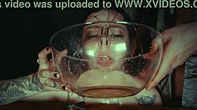 garage emo goth teen whore bound crying punished rough bdsm tied face piss extreme submission