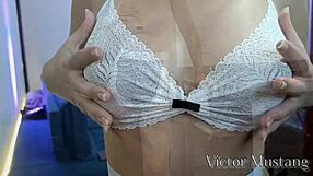 i'm the horny young maid aching to give my tight pussy to the boss