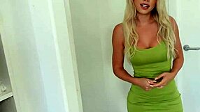 No Rent Cash? Cute Oiled Roomie Rides for Payment!