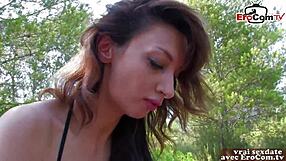 i tried outdoor fisting with my french skinny teen lesbian friend